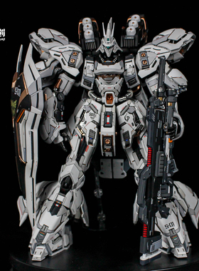 万代MG1/100沙扎比+育胶乐园2.0GK 精分色改色喷涂上色 代工 加工