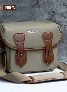 富士XH2T30IIT4PRO3T3S10T300微单防水便携单肩挎复古摄影相机包