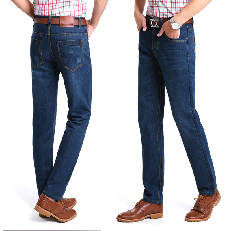 Jeans pour jeunesse droite en vrac en coton pour été - Ref 1461001 Image 5