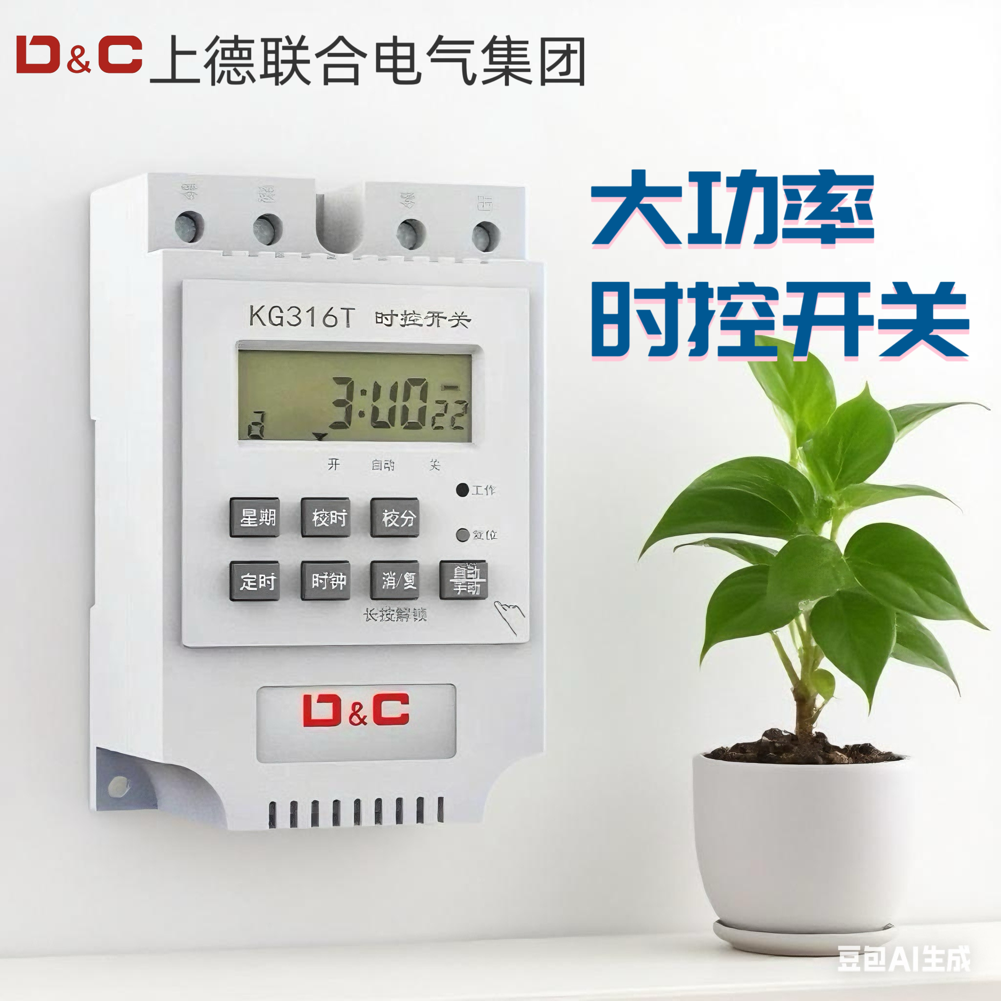 上海全自动220V控制器德力西