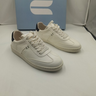 品牌正品商场同款新款鞋女鞋休闲鞋板鞋女鞋系带5A091米白色36码