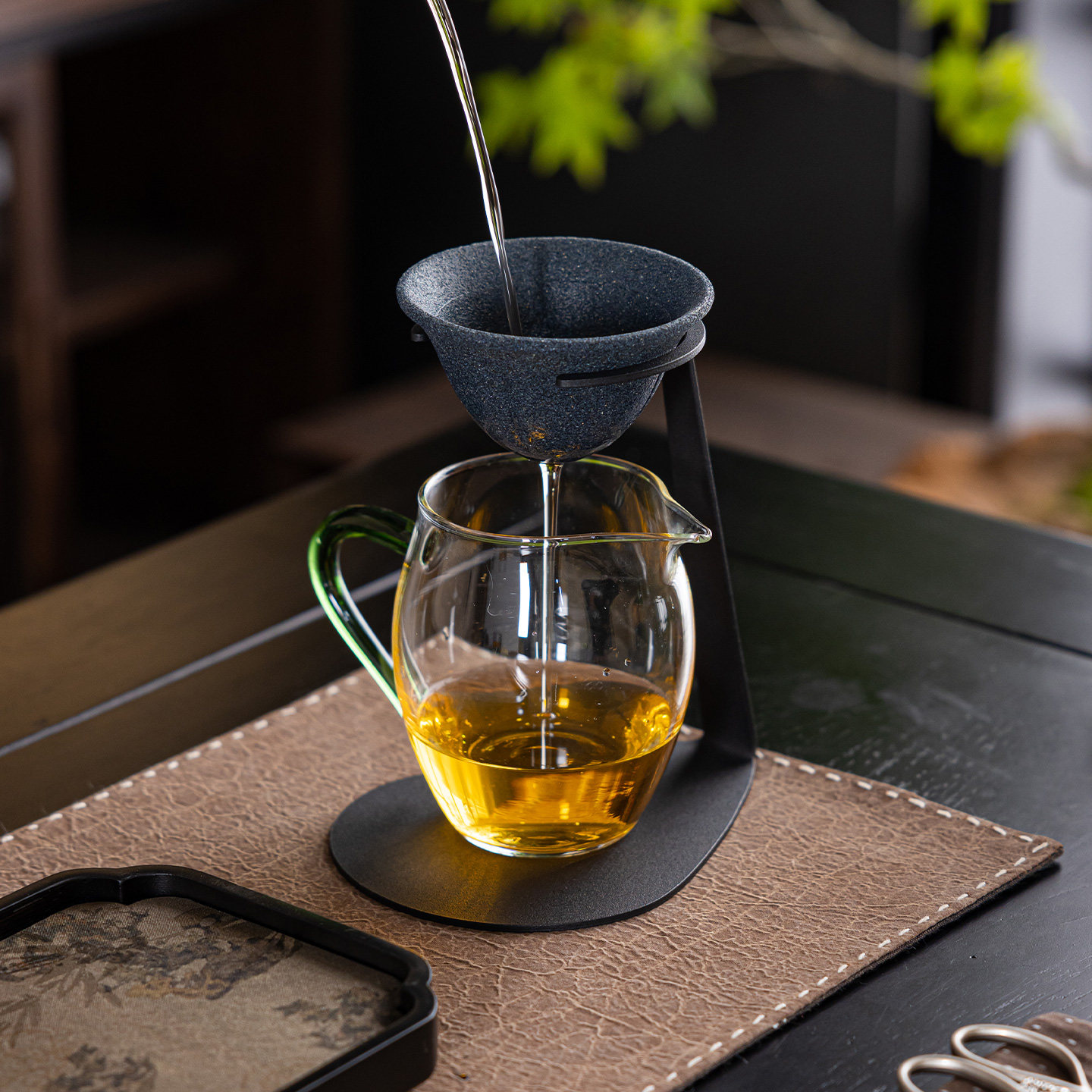 高档无孔茶漏一体茶水分离器图片