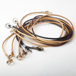 包包配件牛皮绳带开口圈斜跨带短肩带腋下带手拎带植鞣带牛皮包带
