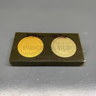 现货 金属纪念币 NERV SEELE EVA 97年绝版 日版 新世纪福音战士