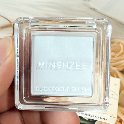 MINSHZEE茗希芝咔嗒焦点腮红单色腮红裸妆自然哑光胭脂彩妆腮红