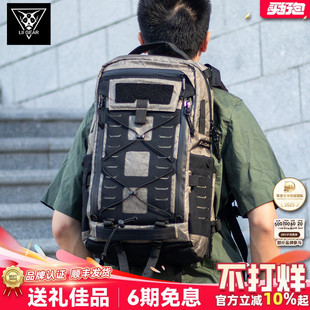 LiiGear章鱼老师双肩包2代电脑仓户外徒步登山包20L耐磨拓展背包