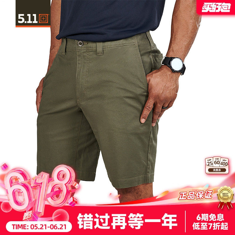 【清货】5.11 新品短裤户外轻便511男式工装短裤多袋短裤73350