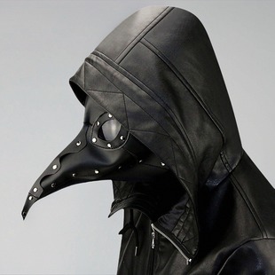 亚马逊ebay万圣节朋克派对瘟疫鸟嘴医生COS面具舞台演出道具