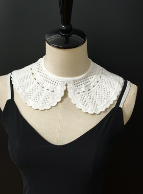 跨境   亚马逊速卖通 针织披肩假领子