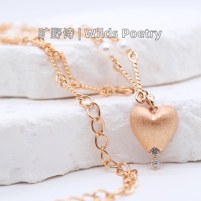 繁星之心S925纯银珍珠项链