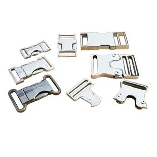 金属插扣书包不锈锌合金子母卡扣腰带背包钢扣子伞绳手链配件辅料