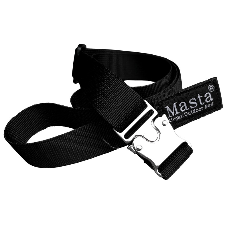 masta 国潮百搭金属扣装饰腰带 城市机能  工装裤腰带飘带 男女款