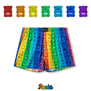 头女居家短睡裤 男裤 情侣孖烟通 宽松内裤 霹危斯PEEVISH纯棉阿罗裤