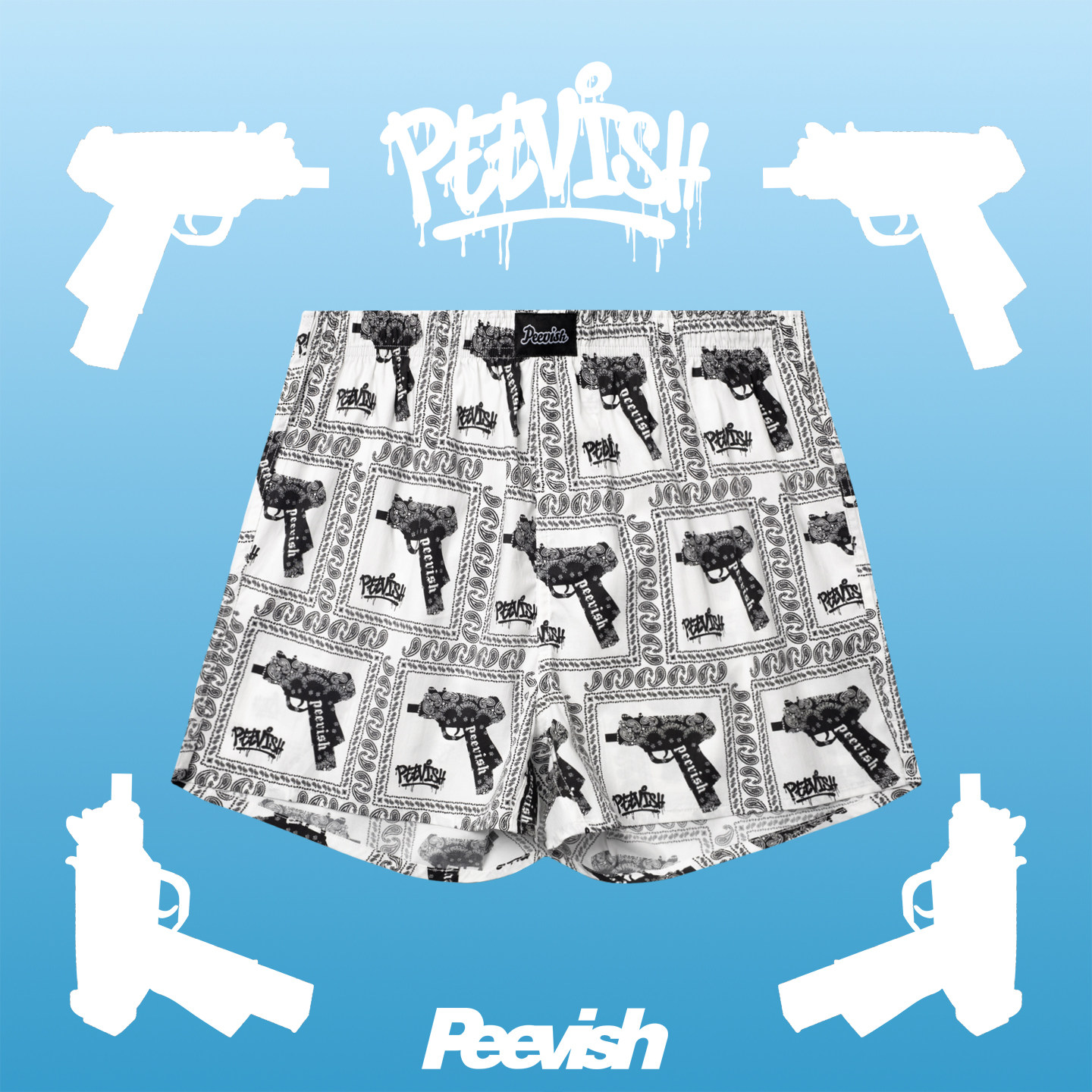 霹危斯PEEVISH纯棉阿罗裤宽松内裤男裤头女居家短睡裤孖烟通裤衩,女士内衣/男士内衣/家居服,男阿罗裤,淘宝优惠券,粉丝福利购,淘宝优惠卷