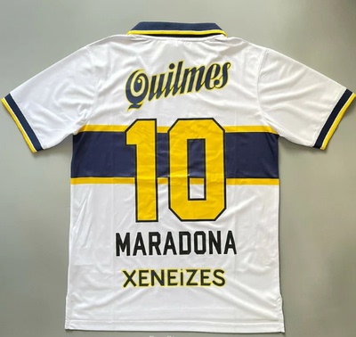 1997 Away Retro Shirt Maradona Jerseys
