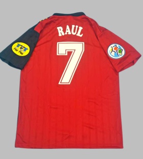 Retro 1996 RAUL LUIS ENRIQUE HIERRO GUARDIOLA Vintage Jersey
