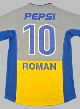 Retro 2002 Away ROMAN TEVEZ Classic Jerseys