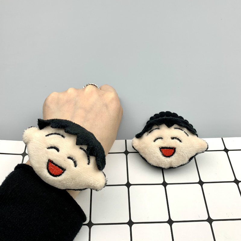 樱桃小丸子皮筋女扎头马尾卡通