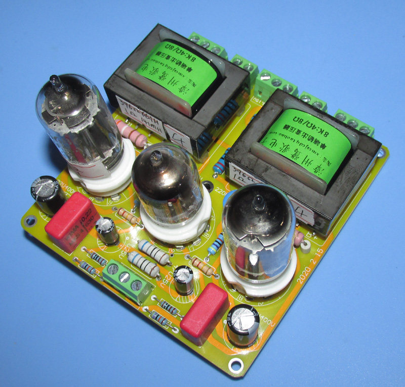 5670推5842电子管单端甲类立体功放板1wx2三只小9脚电子管jcdq79f