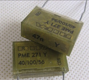 瑞典RIFA 0.047uf/250V双面极化薄膜电容 音色出众.  1元/只