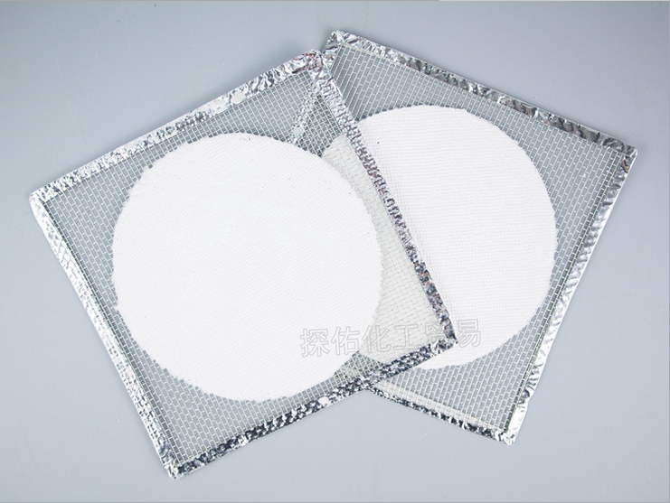 石棉网酒精灯用隔热网加热实验器材 12.5cm 15cm 20cm 包边