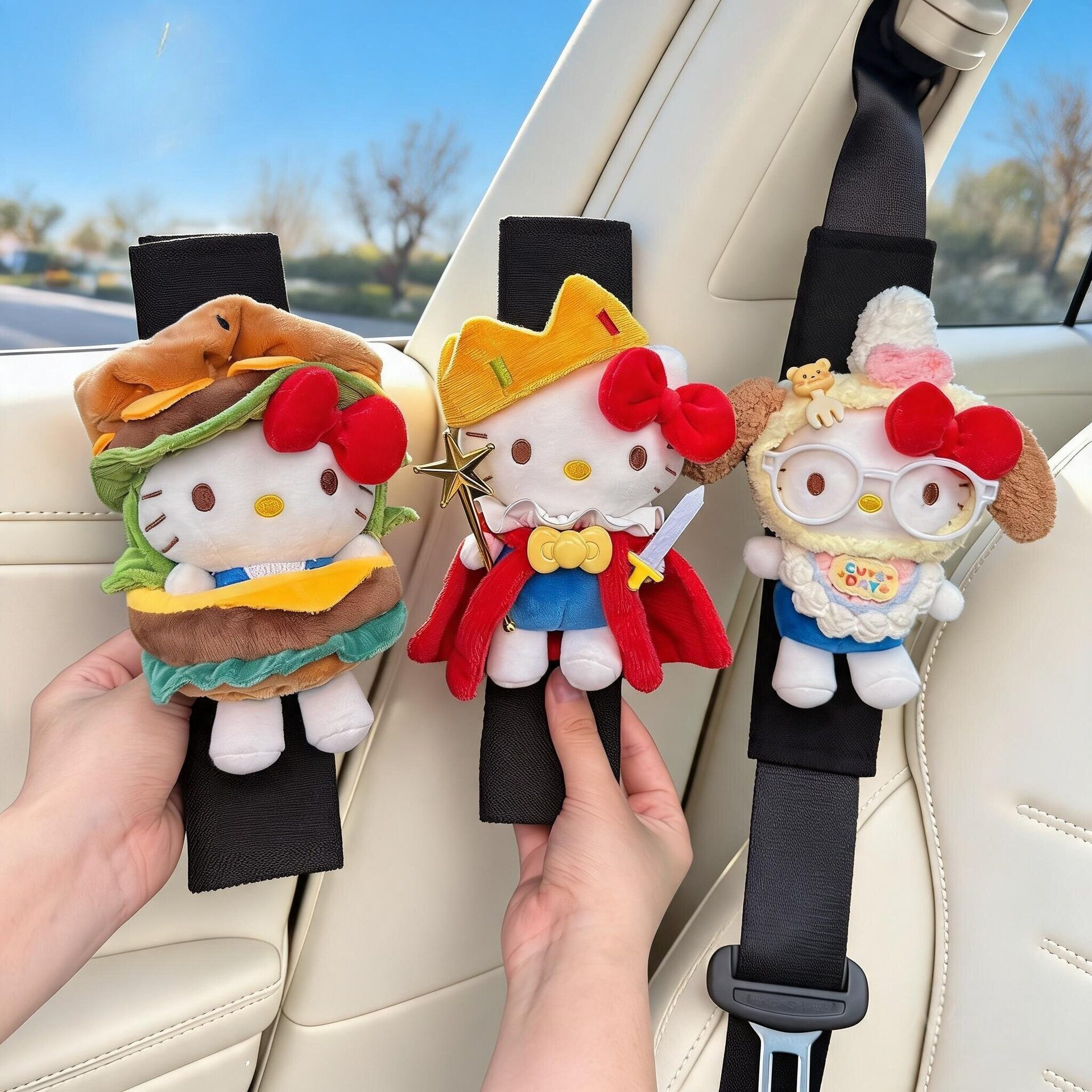 2026新款Hellokitty汽车安全带护图片