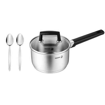 法格高尔汤锅三件套电磁炉煤气灶通用16cm汤锅