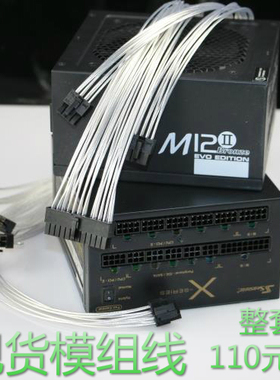 镀银线模组线定制线 用于海韵X M12II XFX讯景XTR XTS模组电源