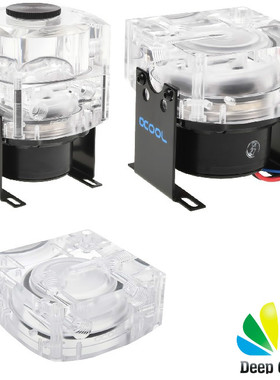 D5泵+Alphacool 欧酷上盖+带立式支架+迷你水箱