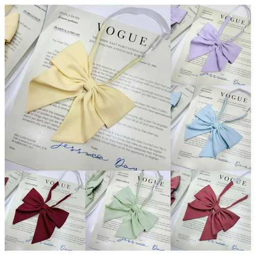 花千猪JK 纯色燕尾领结 jk制服搭配领结多色款jk领结日系百搭款