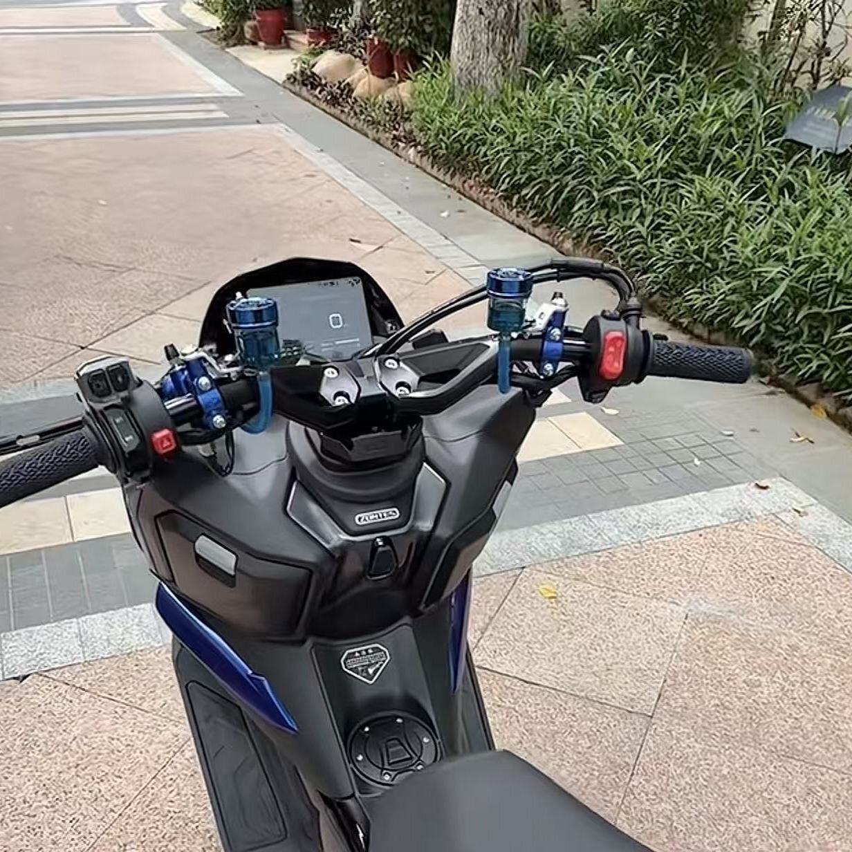 宇斯特升仕专用”雅“一体车把175v150X150V专用改装车手把铝合金