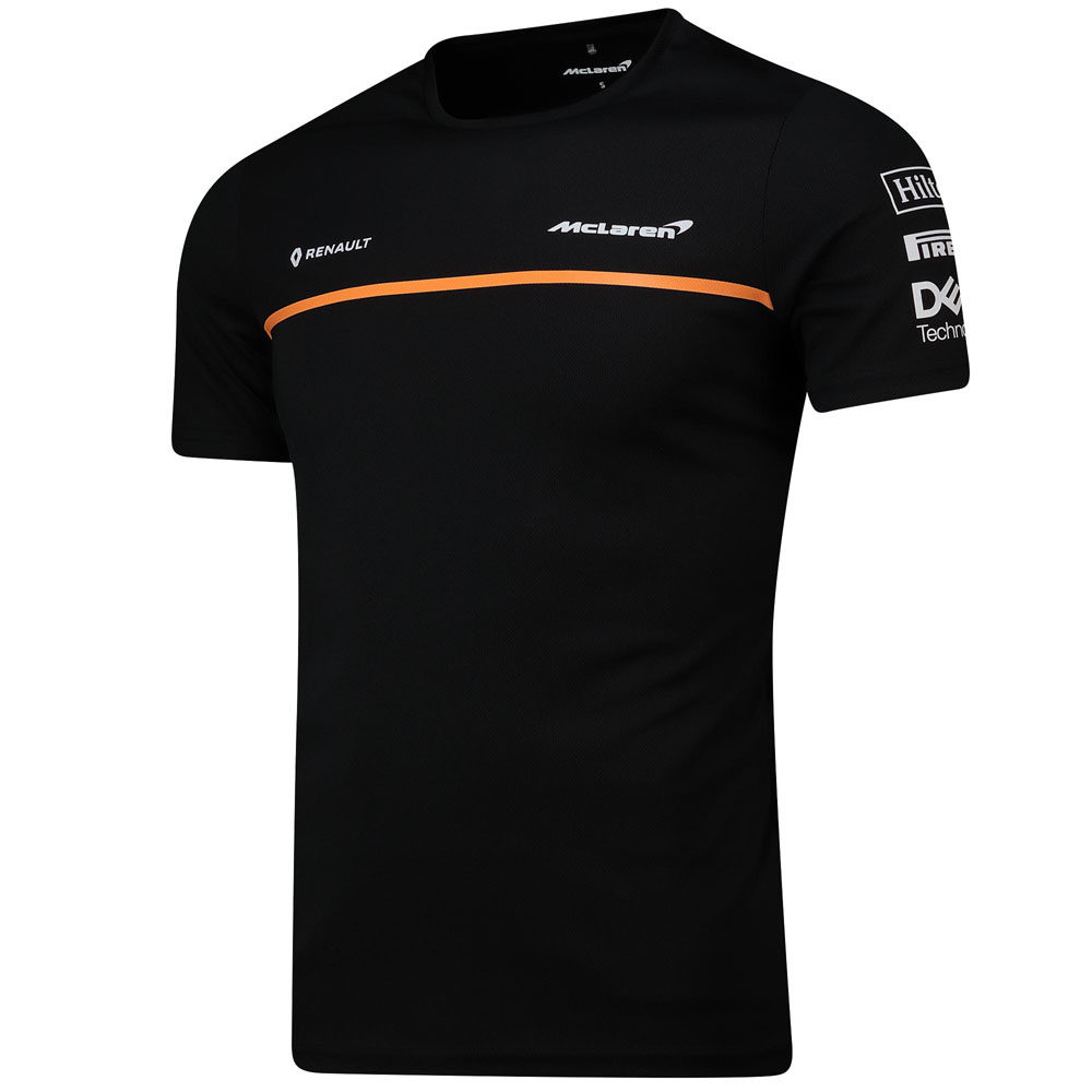 f1 迈凯伦 mclaren 2019 男式圆领 t-shirt 运动短袖t恤 赛车服