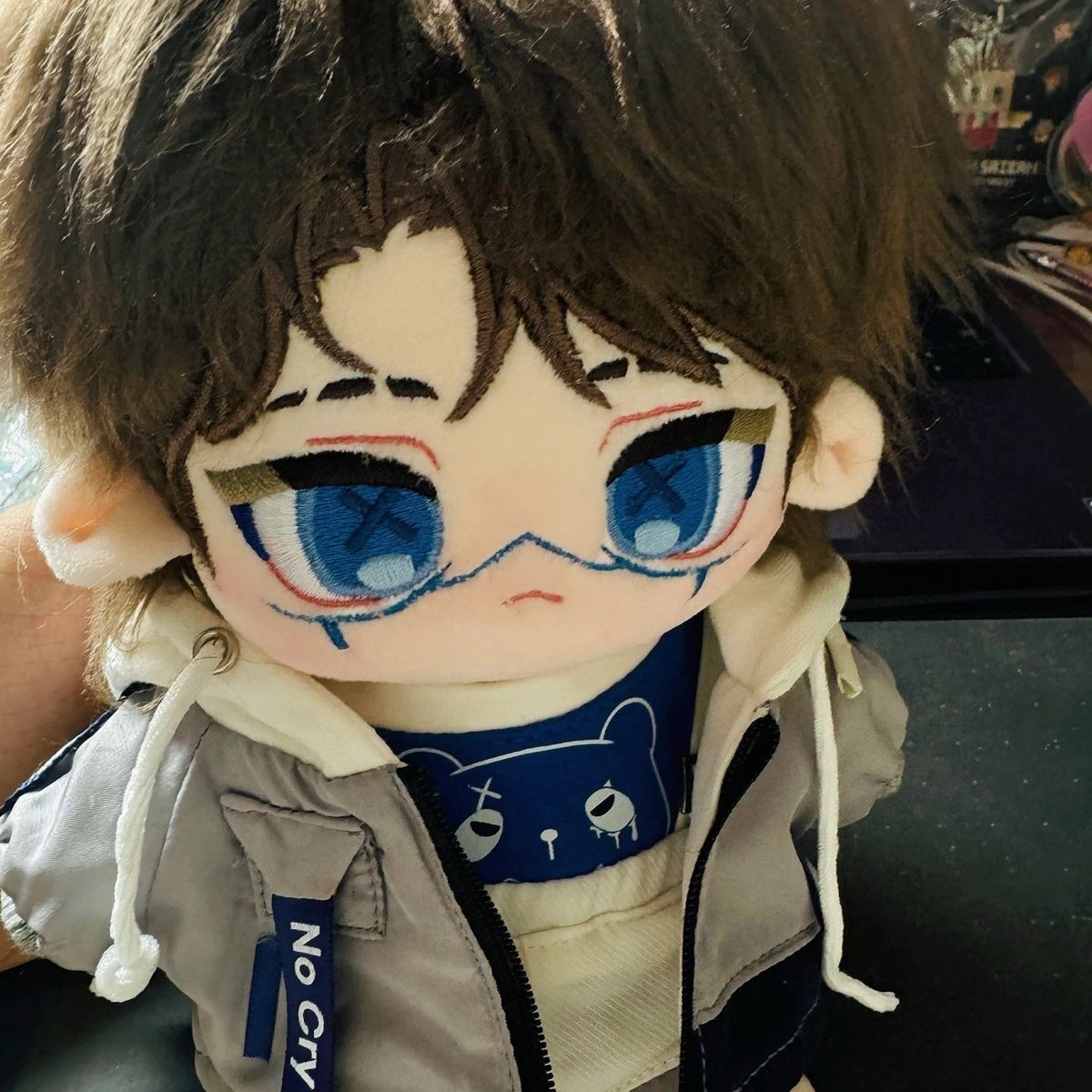 20cm棉花娃娃第五人格先知伊莱克拉克同人送朋友可爱游戏毛绒玩具