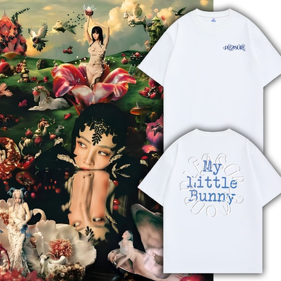 蔡依林演唱会周边同款短袖T恤JOLIN pleasure粉丝应援服宽松上衣