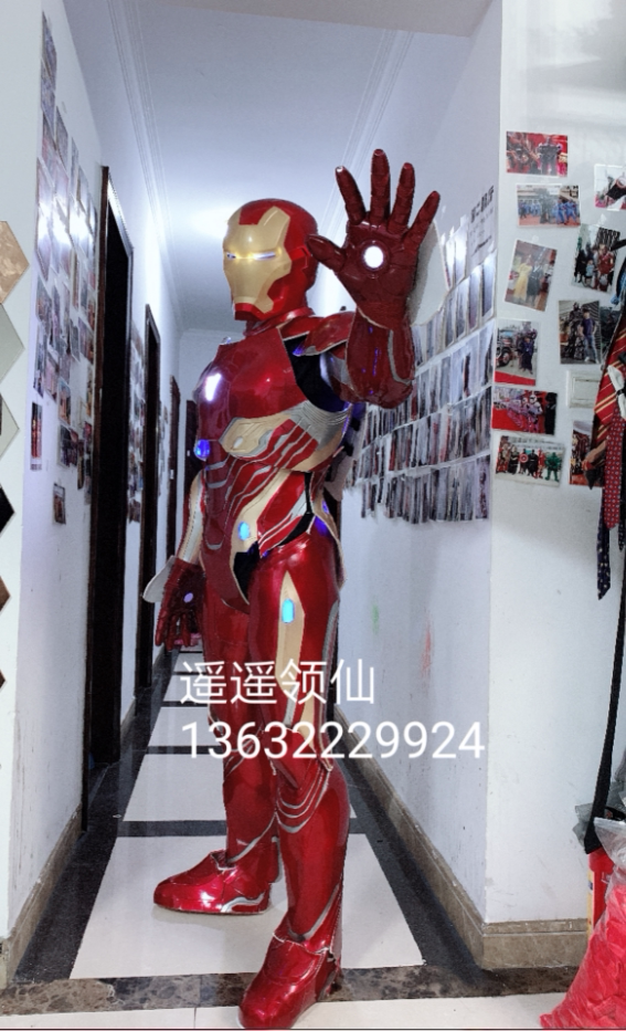 出租 漫威复仇者联盟真人版可穿戴机器人钢铁侠服装巡游道具图片