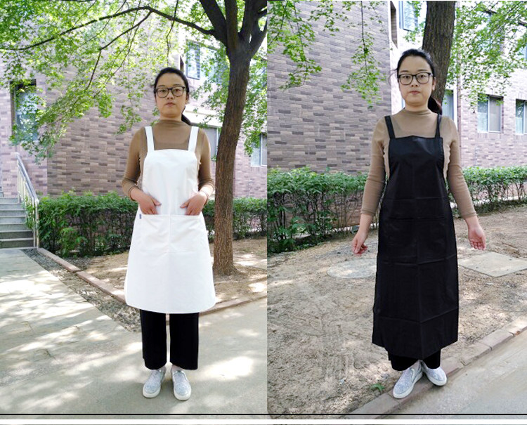 理发店白围裙无袖挂脖背带白色理发师造型师罩衣男工作服发型师女,家庭/个人清洁工具,围裙,淘宝优惠券,粉丝福利购,淘宝优惠卷