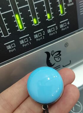 丽之健光波吊坠护心坠会所实体店同款保真之宝蓝色轻奢百搭幸运款