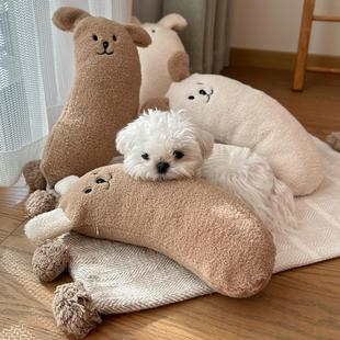 宠物靠枕小狗枕头抱枕可拆洗ins护颈U型枕深度睡眠安全感小狗幼猫