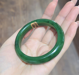 新疆和田碧玉籽料手镯把件摆件玉兰花荷花平安扣挂件xxbxg10号箱