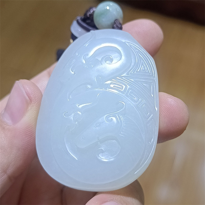 新疆和田羊脂白玉籽料挂件 摆件手把件手镯ld14029