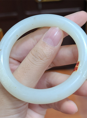 新疆和田白玉籽料手镯  生肖貔貅弥勒佛观音挂件吊坠 xx07159