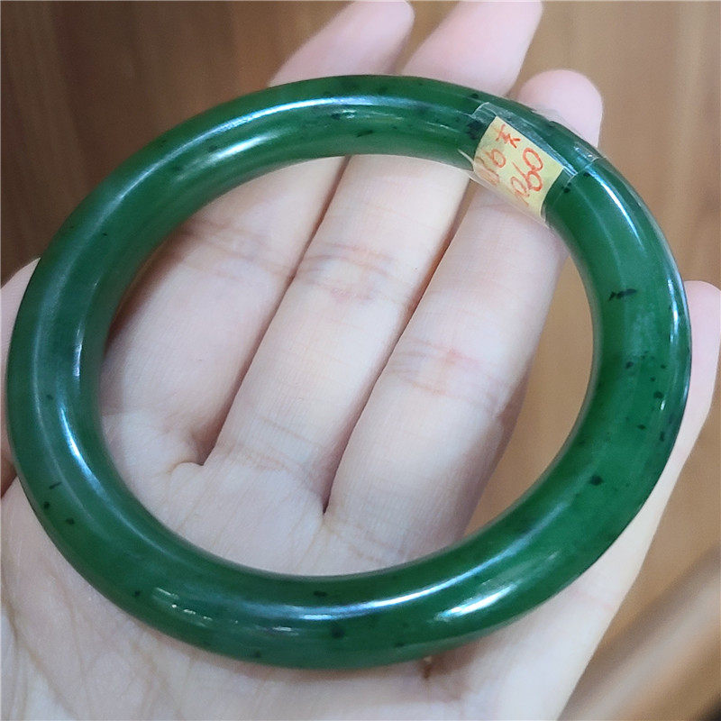 新疆和田碧玉资料手镯花鸟虫鱼挂件吊坠   xx 09040