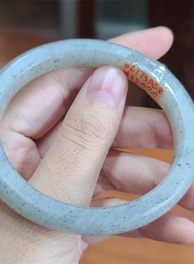 籽料小石头和田玉手镯青花