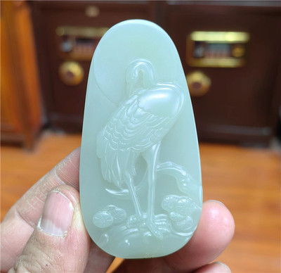 小石头和田玉挂件吊坠