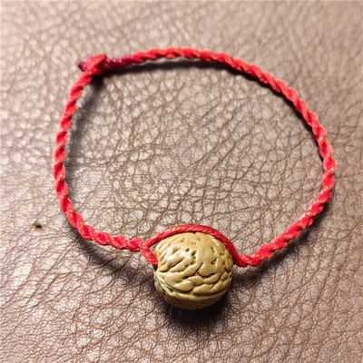 免费领取~·KGuang桃核手链转运珠吉祥吊坠挂件和田玉