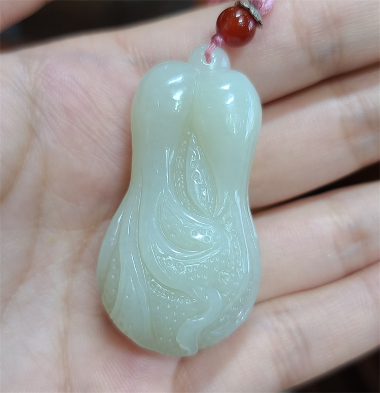 新疆和田白玉白菜山料挂件吊坠平安扣戒指耳坠手链项链xx04101
