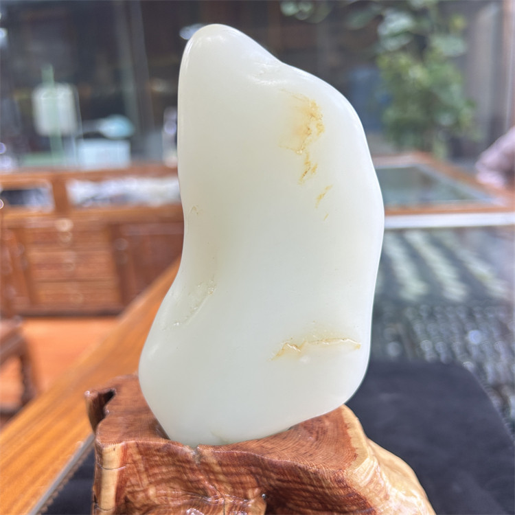 新疆和田白玉原石摆件    弥勒佛观音挂件吊坠    xx16225