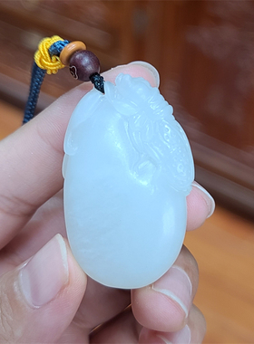 新疆和田羊脂白山料挂件吊坠    耳坠项链平安扣   xx14035W