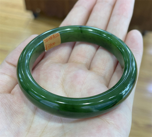 新疆和田碧玉籽料手镯手把件摆件玉兰花荷花生肖挂件观音xd20025