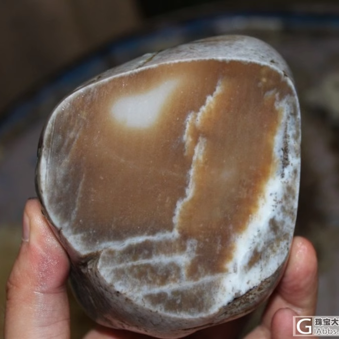 du 石的一个小经验（糖白玉籽料）